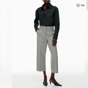 Aritzia/Babaton Agency Cropped Pant Sz 0